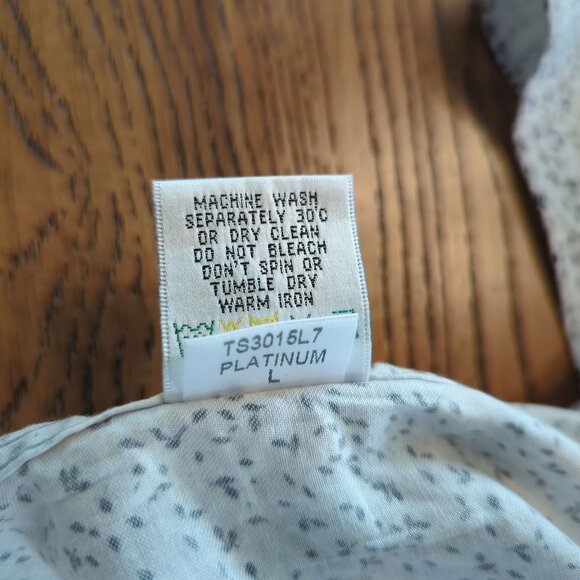 Bugatchi Gray Men's Shirt Sz L Button-Up Classic Fit Comfort Stretch‎ Career - Picture 8 of 16